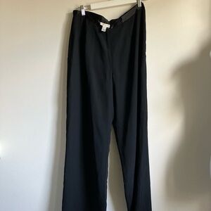 Signature Black Wide Leg Pants